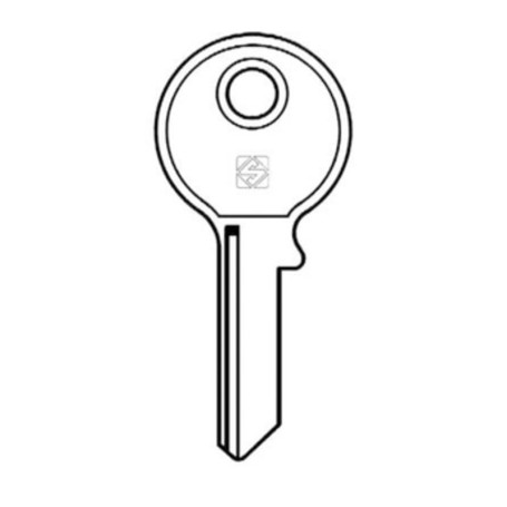 SILCA GL17R CHIAVE PROFILO ACCIAIO