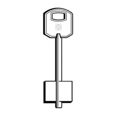 SILCA 5FEB1 CHIAVE DOPPIA MAPPA OTTONE