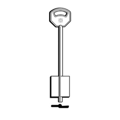 SILCA 5FEB3 CHIAVE DOPPIA MAPPA OTTONE