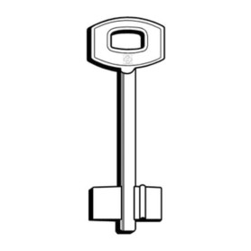 SILCA 5SCM2 CHIAVE DOPPIA MAPPA OTTONE