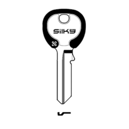 SILCA VI080DZ CHIAVE PROFILO SILKY OTTONE