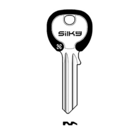 SILCA CB6DZ CHIAVE PROFILO SILKY OTTONE