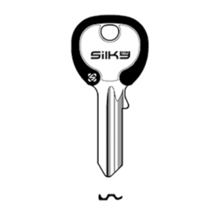 SILCA UL053DZ CHIAVE PROFILO SILKY OTTONE