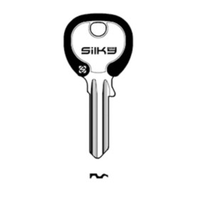 SILCA UL058DZ CHIAVE PROFILO SILKY OTTONE