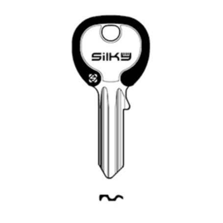 SILCA UL052DZ CHIAVE PROFILO SILKY OTTONE