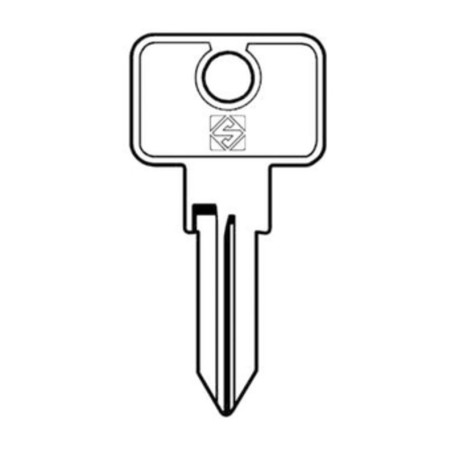 SILCA SSA1 CHIAVE AUTO ACCIAIO