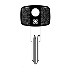 SILCA HU46P CHIAVE AUTO TESTA PLASTICA ACCIAIO