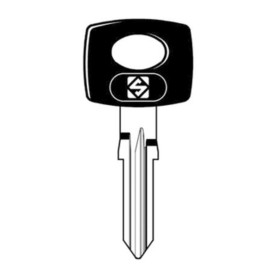 SILCA YM23P CHIAVE AUTO TESTA PLASTICA ACCIAIO