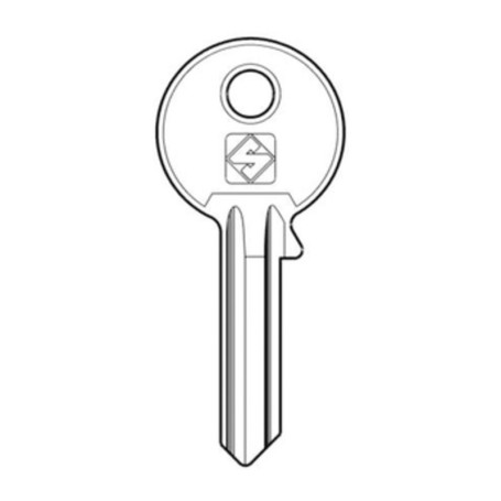 SILCA IE1 CHIAVE PROFILO OTTONE