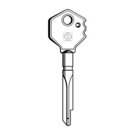 SILCA XY4P CHIAVE CROCE TESTA PLASTICA