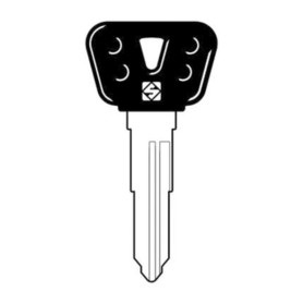 SILCA YH29P CHIAVE AUTO TESTA PLASTICA ACCIAIO