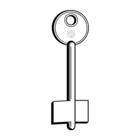 SILCA CF CHIAVE DOPPIA MAPPA OTTONE