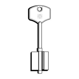 SILCA 5PT2 CHIAVE DOPPIA MAPPA OTTONE