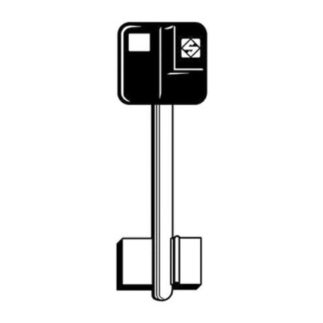 SILCA 5YA9P CHIAVE DOPPIA MAPPA OTTONE