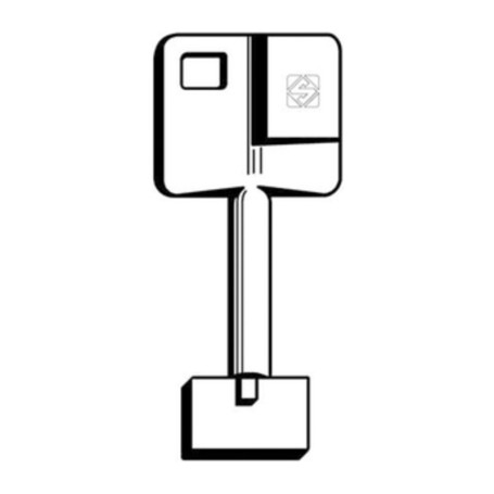 SILCA 5YA1 CHIAVE POMPA OTTONE