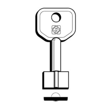 SILCA 5AT3 CHIAVE POMPA OTTONE