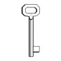 SILCA 5010 CHIAVE PATENT PASSEPARTOUT CORTA OTTONATA