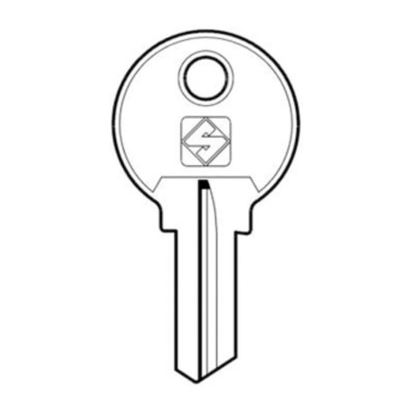 SILCA MH4R CHIAVE PROFILO OTTONE