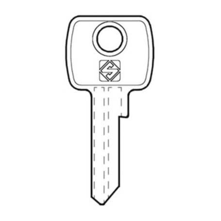 SILCA LF4 CHIAVE PROFILO ACCIAIO
