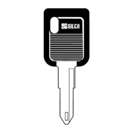 SILCA NE72DP CHIAVE AUTO TESTA PLASTICA ACCIAIO