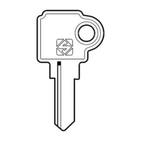 SILCA SEA7 CHIAVE PROFILO OTTONE