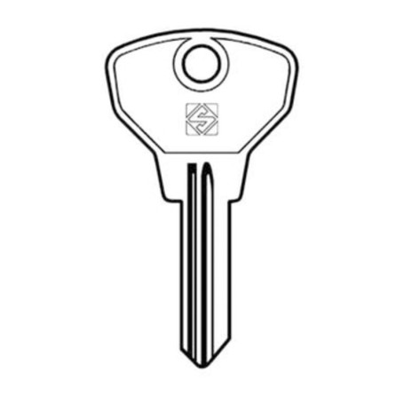 SILCA SIP9 CHIAVE AUTO ACCIAIO