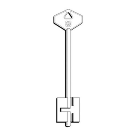 SILCA 5IT8 CHIAVE DOPPIA MAPPA OTTONE
