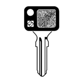 SILCA AF4DP CHIAVE AUTO TESTA PLASTICA ACCIAIO