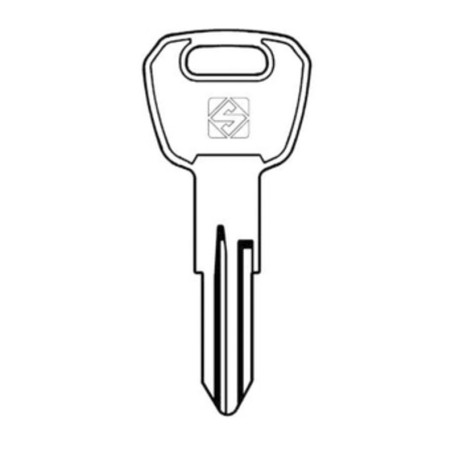 SILCA ALP4R CHIAVE PROFILO ACCIAIO