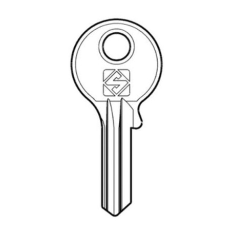 SILCA CB70 CHIAVE PROFILO OTTONE