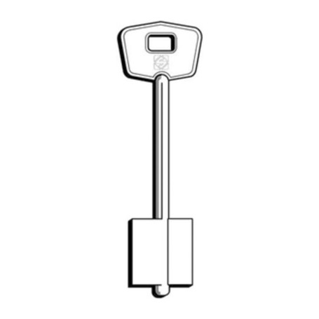 SILCA 5MT16 CHIAVE DOPPIA MAPPA OTTONE