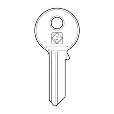 SILCA FM2 CHIAVE PROFILO OTTONE