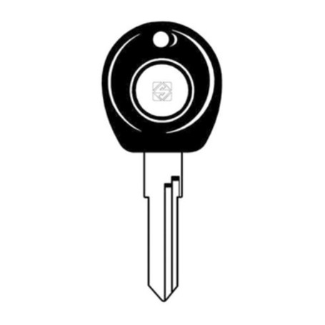 SILCA HU49CP CHIAVE AUTO TESTA PLASTICA ACCIAIO