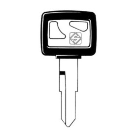 SILCA HON39RP CHIAVE AUTO TESTA PLASTICA ACCIAIO