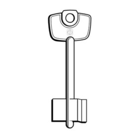 SILCA CN CHIAVE DOPPIA MAPPA OTTONE