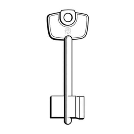 SILCA CN CHIAVE DOPPIA MAPPA OTTONE