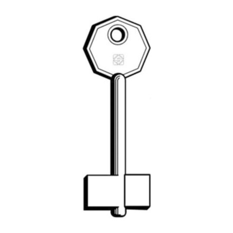 SILCA MT CHIAVE DOPPIA MAPPA OTTONE