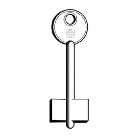 SILCA CC CHIAVE DOPPIA MAPPA OTTONE