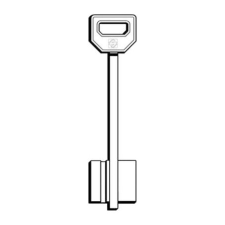 SILCA FQL CHIAVE DOPPIA MAPPA OTTONE