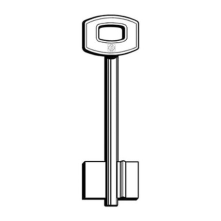 SILCA SM CHIAVE DOPPIA MAPPA OTTONE