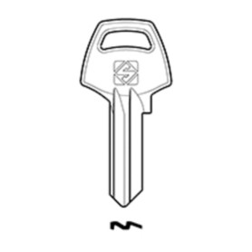 SILCA CB3 CHIAVE PROFILO OTTONE