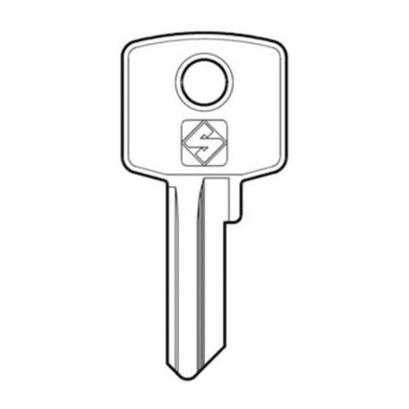 SILCA CIS4 CHIAVE PROFILO OTTONE