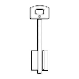 SILCA 5SCM8 CHIAVE DOPPIA MAPPA OTTONE