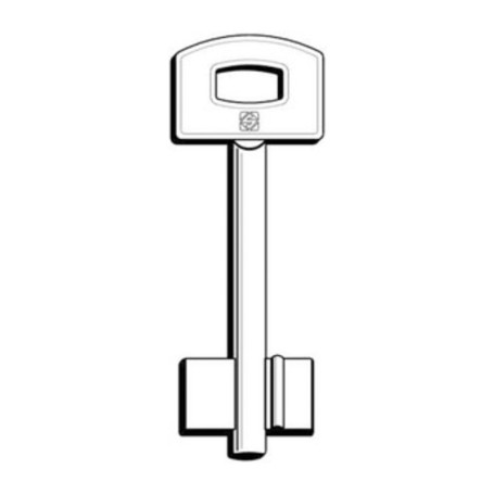 SILCA 5SCM10 CHIAVE DOPPIA MAPPA OTTONE