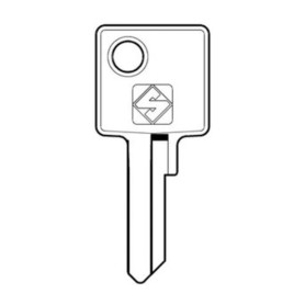 SILCA MER2 CHIAVE PROFILO OTTONE