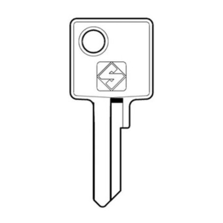 SILCA MER2 CHIAVE PROFILO OTTONE