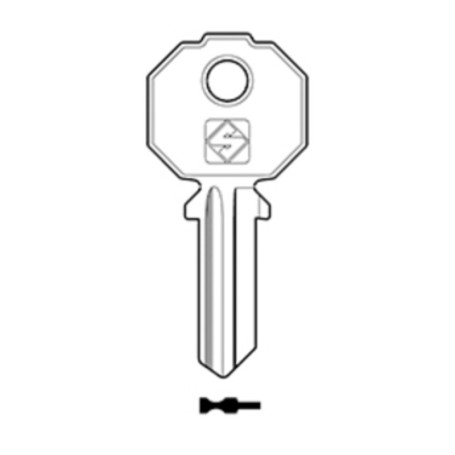 SILCA PF2 CHIAVE PROFILO ACCIAIO