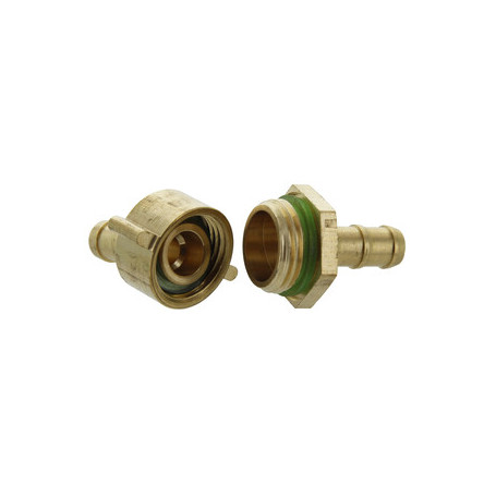 GIUNTATUBI OTTONE  3 PZ 1\2 X 10 MM