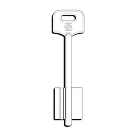 SILCA 5SAS3 CHIAVE DOPPIA MAPPA OTTONE