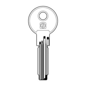 SILCA CS70 CHIAVE PUNZONATA OTTONE